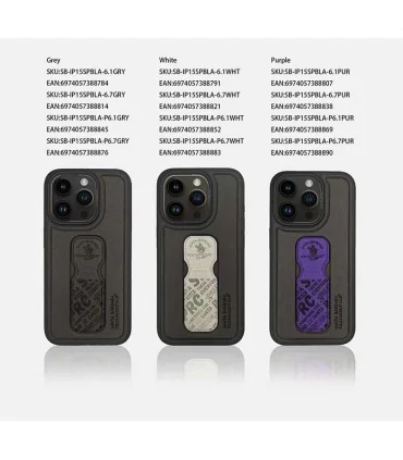 قاب ایفون 15 پرو مکس چرمی پولو مدل Santa Barbara Case iPhone 15 Pro Max Polo BLAISE|قاب چرمی پولو مخصوص ایفون 15 پرومکسقاب پولو  ایفون 15 پرومکس BLAISE برند اورجینال پولو کیفیت ساخت بالا طراحی فوق العاده رنگ زیبا ساخت شرکت سانتاباربارا 