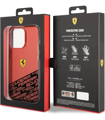 قاب ایفون 14 پرو مکس کریستالی فراری CG Mobile Cristal Case Ferrari Iphone 14 pro Max