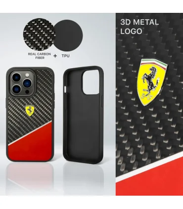 قاب ایفون 14 پرو مکس کریستالی اسپرت فراری CG Mobile Cristal Case Ferrari Iphone 14 pro Max