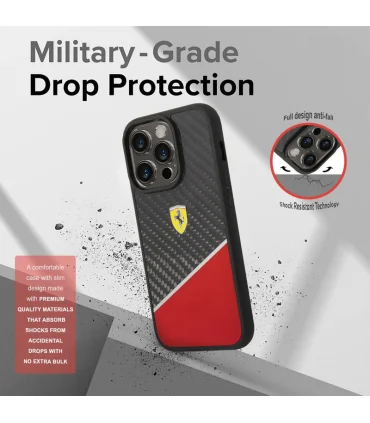 قاب ایفون 14 پرو مکس کریستالی اسپرت فراری CG Mobile Cristal Case Ferrari Iphone 14 pro Max