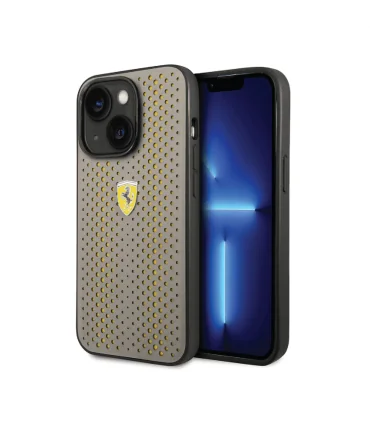 قاب ایفون 13چرم فراری CG Mobile Leather lux Case Ferrari Iphone 13
