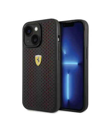 قاب ایفون 13چرم فراری CG Mobile Leather lux Case Ferrari Iphone 13