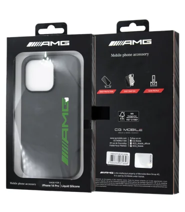 قاب ایفون 14 پرو سیلیکون ای ام جی ساده CG Mobile SILICO AMG Iphone 14 pro