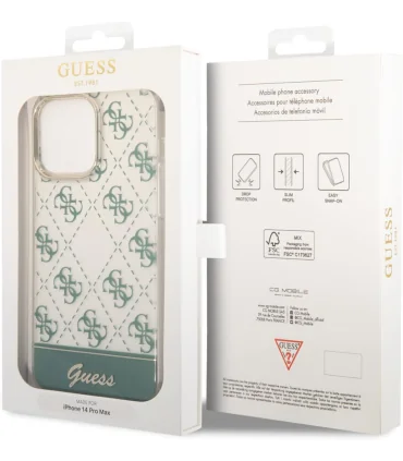 قاب ایفون 14 پرو مکس گس کریستالی CG Mobile iphone 14 Pro Max TPU Guess Case