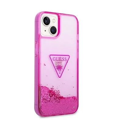 قاب ایفون 13 گس اکواریومی CG Mobile iphone 13 TPU+aq Guess Case