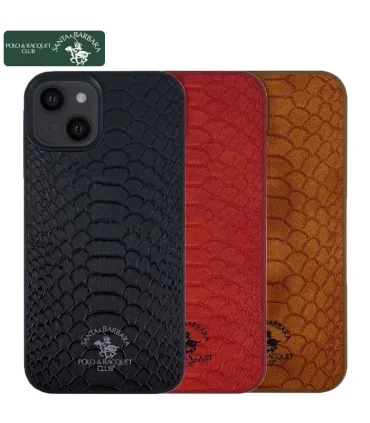 قاب چرمی پولو سانتاباربارا ایفون Case polo Iphone 15