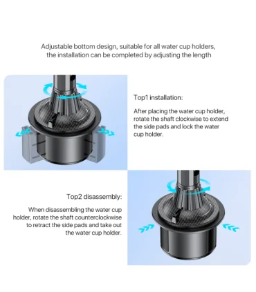 هولدر ماشین جا لیوانی یسیدو YESIDO C200 HOLDER