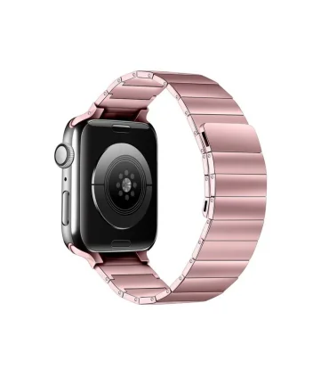 بند اپل واچ مگنتی لینک سایز 42/44/45/49 Magnetic Metal Link Band For Apple Watch