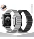 بند اپل واچ مگنتی لینک سایز 42/44/45/49 Magnetic Metal Link Band For Apple Watch