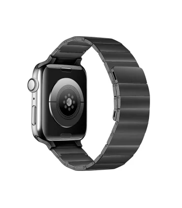 بند اپل واچ مگنتی لینک سایز 42/44/45/49 Magnetic Metal Link Band For Apple Watch