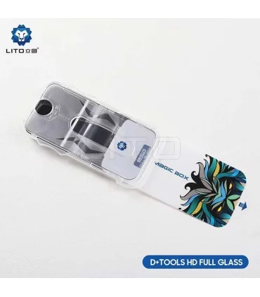 گلس قالب دار پرایوسی توری دار لیتو آیفون 15 Lito D+ Privacy Tools Magic Glass Box