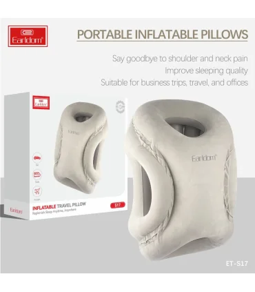 بالشت بادی مسافرتی Earldom Inflatable Travel Pillow ET-S17