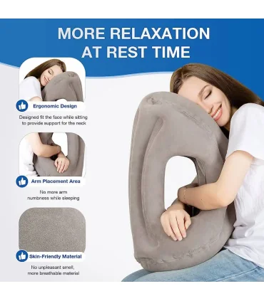 بالشت بادی مسافرتی Earldom Inflatable Travel Pillow ET-S17
