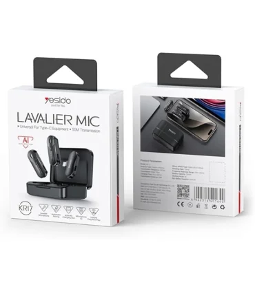 میکروفون تایپ سی یقه ایی یسیدو Yesido KR17