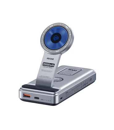 پاوربانک 20 هزار میلی امپری مگسیف 5 کاره ویکام WEKOME 22.5W 20000mAh