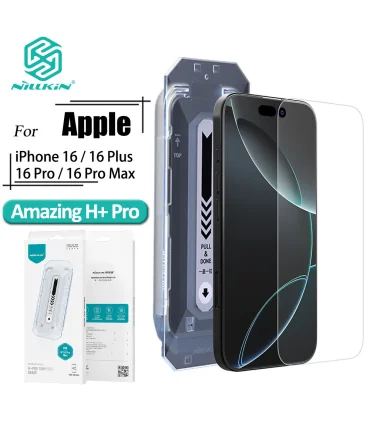 گلس نیلکین ایفون 16 پرو مکس GLASS nillkin H+ Pro tempered iPhone 16 Pro Max