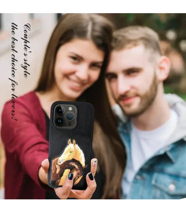 قاب ایفون 16 پرو مکس چرمی پولو مدل Santa Barbara Case iPhone 16 Pro Max Polo ISIDORE