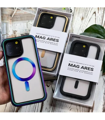 |قاب مگسیف دار ارس کی زد دوو ایفون 16 پرو مکس Case K ZDOO MAG ARES IPHONE 16 RO MAXمناسب ایفون 16 پرو مکس مقاوم دربرابر شدیدترین ضربات مگسیف قوی رنگ بندی زیبا برند اورجینال کی زد دوو 