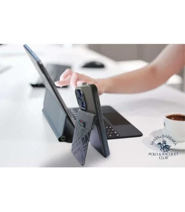 قاب ایفون 16 پرو مکس چرمی پولو مدل Santa Barbara Case iPhone 16 Pro Max Polo Hulda|قاب چرمی پولو مخصوص ایفون 16 پرو مکسقاب پولو  ایفون 16 پرو مکس Hulda برند اورجینال پولو کیفیت ساخت بالا طراحی فوق العاده جاکارتی رنگ زیبا ساخت شرکت سانتاباربارا 