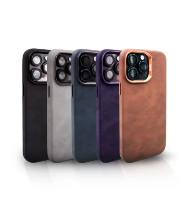 قاب چرمی مگسیف دار مک کوی ایفون 16 پرو مکس ENORMOUS LEATHER MAGSAFE CASE MACCOY IPHONE 16 PRO MAX|مناسب ایفون 16 پرومکسچرم با کیفیتمقاوم در برابر ضربهمگسیف قویبرند اورجینال مک کوی