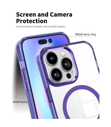 قاب مگ سیف دار موکومی ایفون 16 پرومکس Case mocome mag Iphone 16 Pro Max