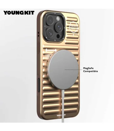 قاب یانگ کیت ایفون 16 پرو Youngkit true color Luggage inspired Series Iphone 16 Pro