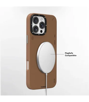 قاب یانگ کیت ایفون 16 پرو Youngkit Simple Matte Leather Iphone 16 Pro