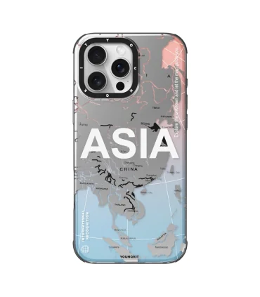 قاب یانگ کیت ایفون 16 پرومکس Youngkit Color Changing Globe Trotter Magsafe ASIA Iphone 16 Pro Max