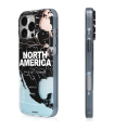 قاب یانگ کیت ایفون 16 پرومکس Youngkit Color Changing Globe Trotter Magsafe AMERICA Iphone 16 Pro Max