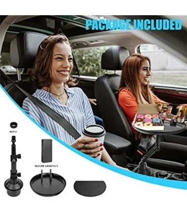 پایه نگه دارنده موبایل و ظرف غذای داخل خودرو ارلدام Earldom Cup Holder Tray For Car EH168