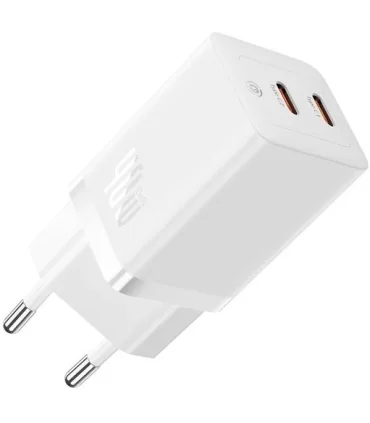 شارژر 40 وات دو پورت بیسوس GaN5 Pro Fast Charger CCGP180