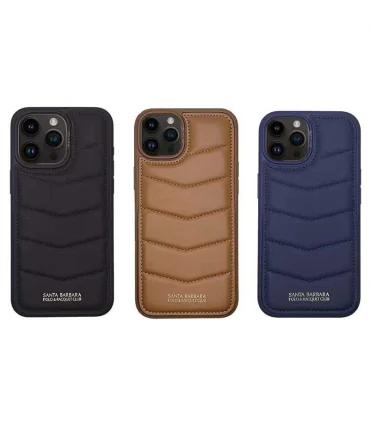 قاب ایفون 15 پرو مکس چرمی پولو مدل Santa Barbara Case iPhone 15 Pro Max Polo Clyde