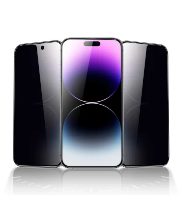 گلس پرايوسي گرین لاین استیو ایفون 15 پرومکس Green Lion 9H Steve Privacy Glass iPhone 15 Pro Max