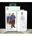 گلس گرین لاین سیلیکون پلاس ایفون 15 پرومکس Green Lion 3D Silicone Plus Glass iPhone 15 Pro Max