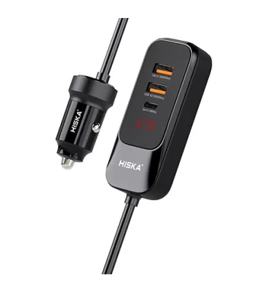 شارژر فندکی 120 وات هیسکا HCC-327