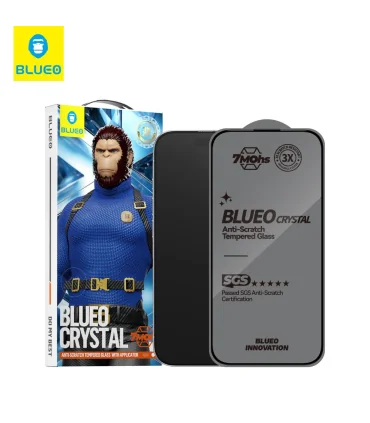 گلس کریستال بلوئو آیفون 15 پرومکس Glass Blueo Crystal Anti-Scratch iPhone 15 Pro Max