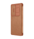 کیف چرم نیلکین اس 25 اولترا Nillkin Qin Pro Leather Case Galaxy S25 Ultra
