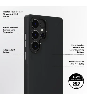 قاب یانگ کیت اس 24 اولترا Youngkit Simple Matte Leather S24 ULTRA