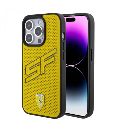 قاب چرمی فراری ایفون 15 پرومکس Case Cgmoblie Ferrari SF Iphone 15 pro max