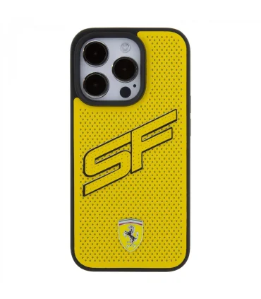 قاب چرمی فراری ایفون 15 پرومکس Case Cgmoblie Ferrari SF Iphone 15 pro max