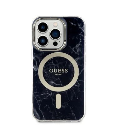 قاب ماربل مگسیف گس ایفون 15 پرومکس Case Cg moblie GUESS MAGSEF Iphone 15 pro max