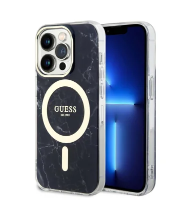 قاب ماربل مگسیف گس ایفون 15 پرومکس Case Cg moblie GUESS MAGSEF Iphone 15 pro max