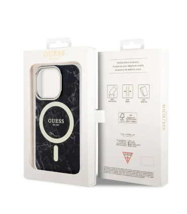 قاب ماربل مگسیف گس ایفون 15 پرومکس Case Cg moblie GUESS MAGSEF Iphone 15 pro max