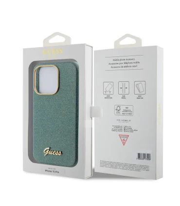 قاب شاین گس ایفون 15 پرومکس Case Cg moblie GUESS PU Glitter Iphone 15 pro max