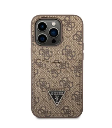 قاب ایفون 14 پرو مکس گس چرمی کارت خور CG Mobile iphone 14 Pro Max Guess 001 Case