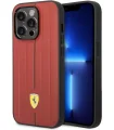 قاب ایفون 14 پرومکس چرمی فراری CG Mobile Leather 3D 01 Case Ferrari Iphone 14 pro Max