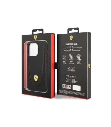 قاب ایفون 14 پرو مگسیف فراری CG Mobile Leather Case Ferrari Iphone 14 pro|ایفون 14 پرو قاب اصل فراری&nbsp;ایفون 14 پرو &nbsp; CG MOBILE زیبای و جذابیت کلاسیک مقاومت بالا در ضربات احتمالی تهیه شده از مواد درجه یک کمپانی معروف CG MOBILE&nbsp; لوگوی فراری مگسیف دار طراحی بی نظیر و شیک این محصول دارای مجوز رسمی فراری CG Mobile است