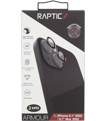 پک دو عددی محافظ لنز آیفون 15 ایکس دوریا X-doria Raptic Armour iphone 15 Camera Lens