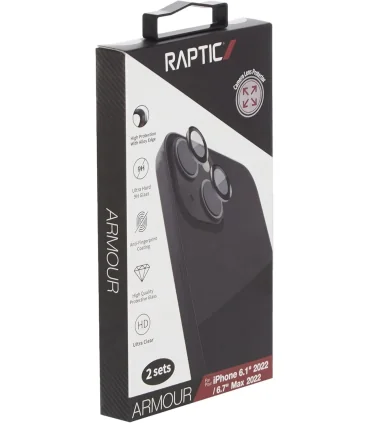 پک دو عددی محافظ لنز آیفون 15 ایکس دوریا X-doria Raptic Armour iphone 15 Camera Lens