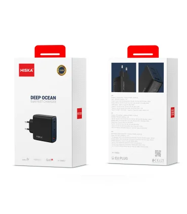 شارژر 100 وات هیسکا مدل HISKA H-156EU